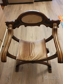 Poltrona Antica Savonarola - Parma