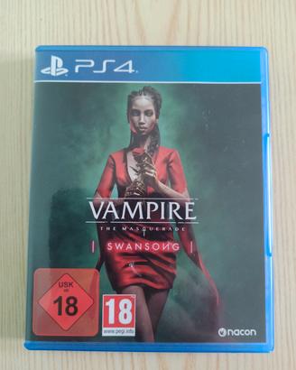 Vampire The Masquerade Swan Song PS4