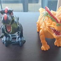 2 Dinosauri Giocattolo