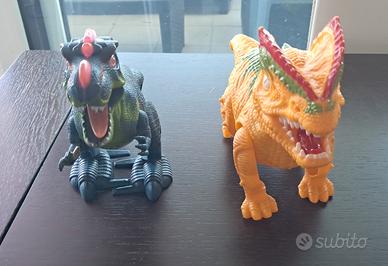 2 Dinosauri Giocattolo