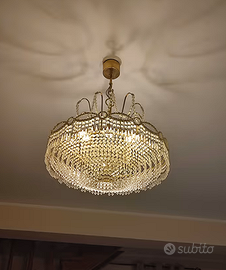 Lampadario con cristalli Swarovski