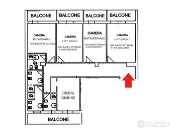 Vomero via Cilea camera per studentessa