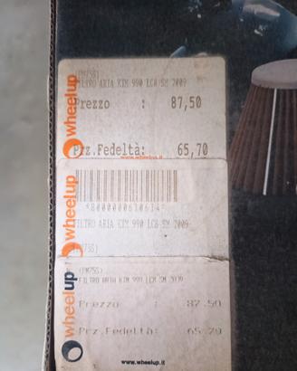 filtro aria KTM 990 SM 2009