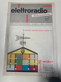 Rivista “ELETTRORADIO” del 1968