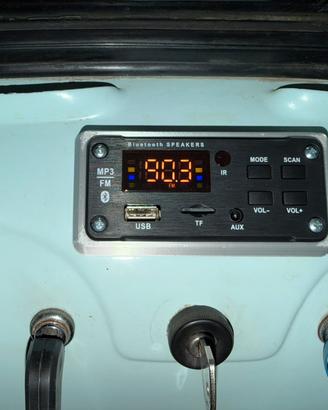 Autoradio Fiat 500 d’epoca