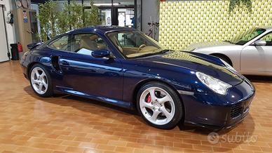 Porsche 911 996 Turbo Coupé book service Asi Blu L