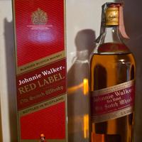 Whisky Johnnie Walker Red Label Vintage Anni 70/80