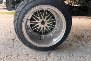 Coppia Cerchi Lega Larga THR per Piaggio Ape 50