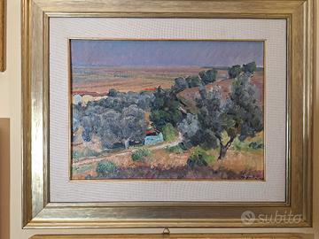 DISERTORI MARIO  Olio  40x55 tavola