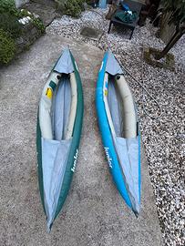 2 Kayak gonfiabili