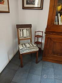 sedia tessuto Fornasetti 