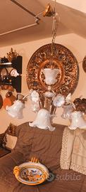 Lampadario a soffitto vintage nyahevi