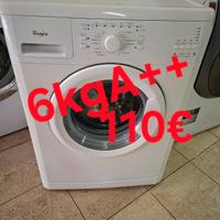 lavatrice Whirlpool 6kg classe Apiupiu 1000 giri