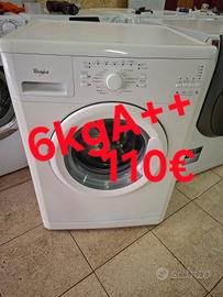 lavatrice Whirlpool 6kg classe Apiupiu 1000 giri