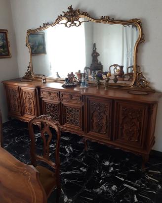 Sala stile barocco piemontese