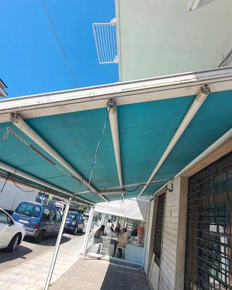 Tenda da sole a bracci 6,30 x 3,60 m – struttura p