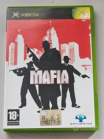 Videogame Xbox Mafia completo con poster