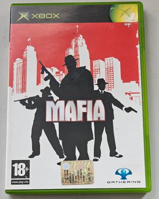 Videogame Xbox Mafia completo con poster