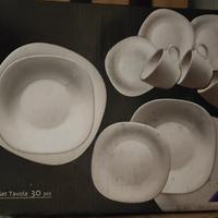 set tavola piatti + tazze 30pz Bormioli Rocco 