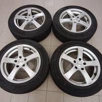 SET 4 CERCHI IN LEGA DEZENT DA 16'' CON ALPINE 7