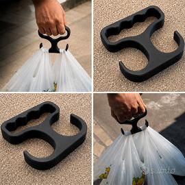 Porta Sacchetti Ergonomico – Maniglia Salva Mani