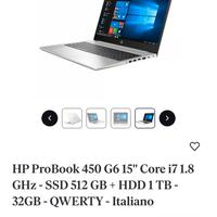 HP probook 450 g6