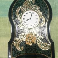 Scatola latta After Eight vintage Orologio 