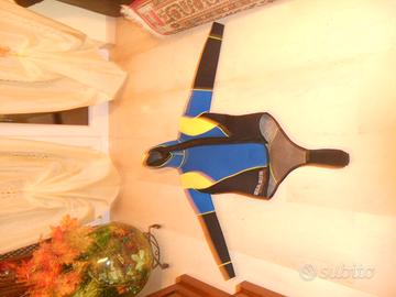 muta umida 2 pezzi giacca e pantalone salopette