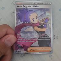 carta pokemon illustrazion arte segreta di nina 