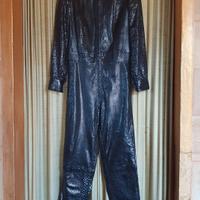 Tuta vintage in pitone Trussardi 