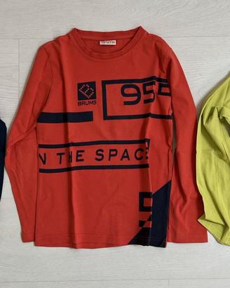 Magliette e maglie ML BRUMS e OM bambino 10 anni