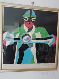 Serigrafia Ugo nespolo