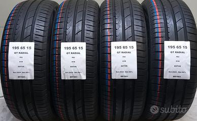 4 GOMME 195 65 15 GT RADIAL BR1663