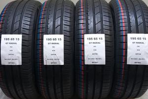 4 GOMME 195 65 15 GT RADIAL BR1663