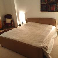 Letto Poltrona Frau Archibald in Pelle
