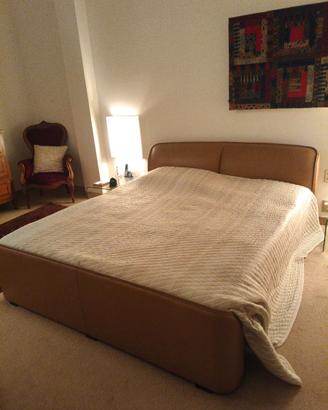 Letto Poltrona Frau Archibald in Pelle