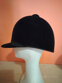 Cappello da Equitazione Uomo nero tg. 57