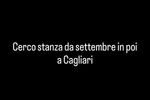 Stanza a Cagliari da settembre