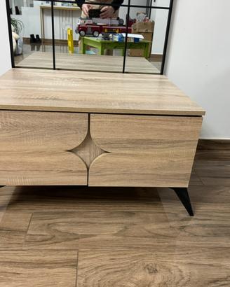 Tavolino da Salotto Moderno con Contenitore