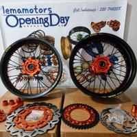 cerchi motard ktm piu omaggio 