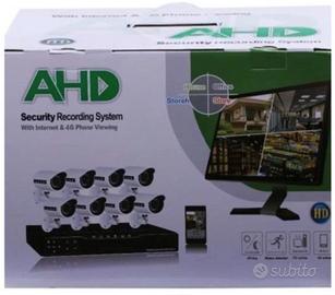Kit video sorveglianza AHD 8 telecamere