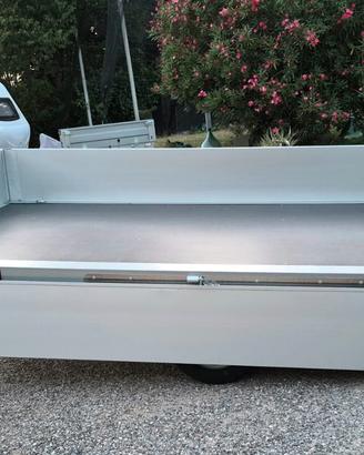 CARRELLO RIMORCHIO CRESCI PT15L BASCULANTE CON RAM