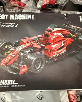 Modello costruzioni F1 Formula 1 stile Technic