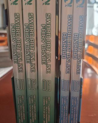 Sword art online Aincrad/fairydance completo nuovo