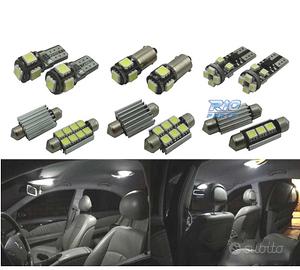 KIT 17 LAMPADE LED INTERNE MERCEDES CLASSE E W211 