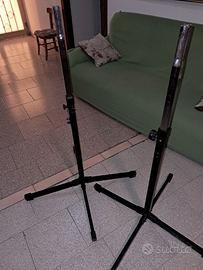 stativi supporti casse + asta proel