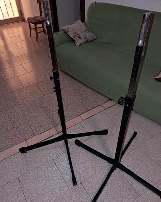 stativi supporti casse + asta proel