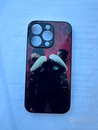 Cover telefono Iphone 14 Pro - Sfera Ebbasta-Shiva
