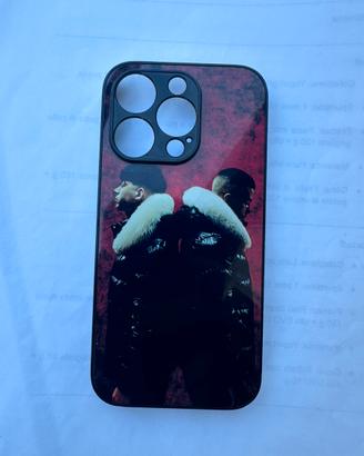 Cover telefono Iphone 14 Pro - Sfera Ebbasta-Shiva