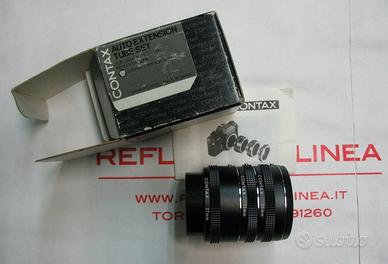 Contax auto extension tube set